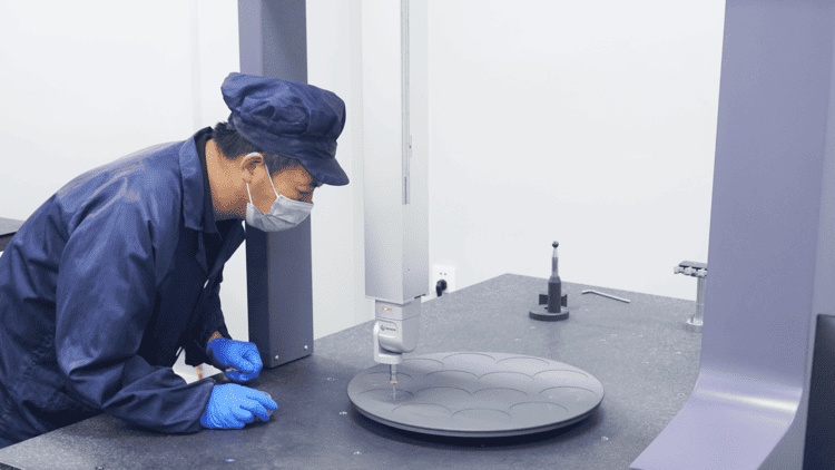 4. CVD SiC single wafer susceptor usindikaji